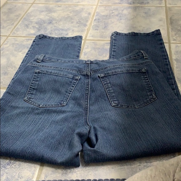 Gloria Vanderbilt Stretchy Blue Jeans - Picture 2 of 4